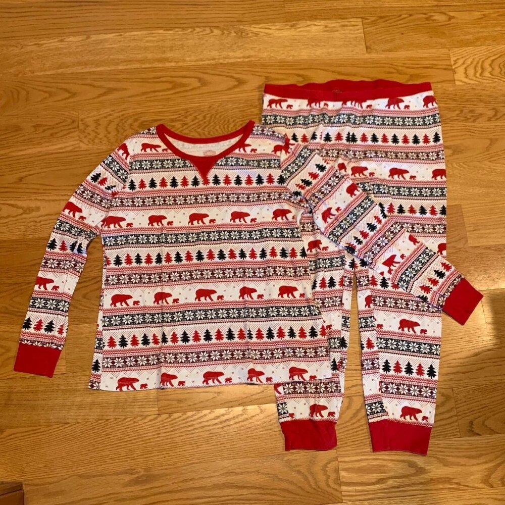 wondershop holiday fair isle pajama set 🎄 xl